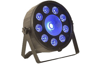 Match Par LED 9x3W RGB + 1x30W COB x4