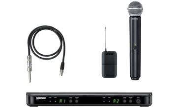 Shure BLX1288/MX53 mikrofon bezprzewodowy