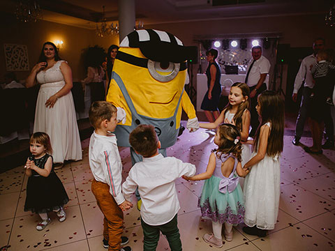 Żywe maskotki XXL